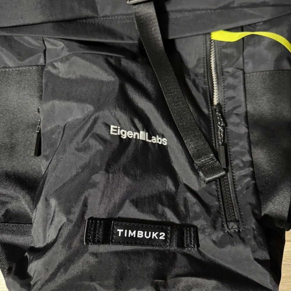 Timbuk2 Hero Laptop Backpack, Jet Black Logo New Pockets